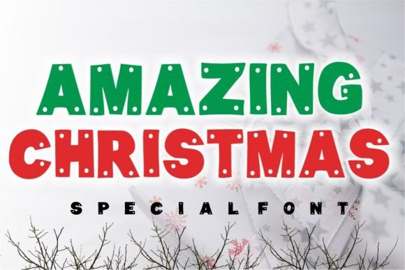 Amazing Christmas Font for Festive Campaign Design