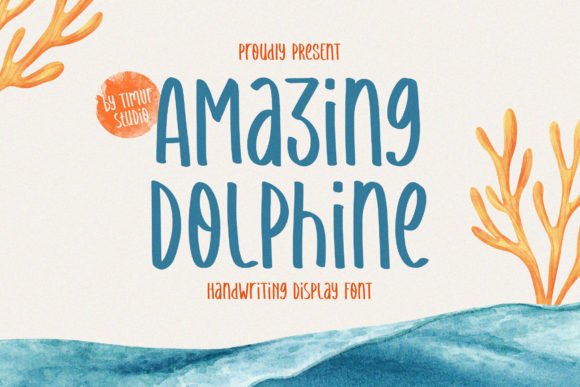 Amazing Dolphine: A Handwriting Font That Elevates Branding