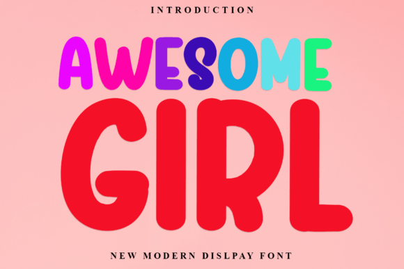 Awesome Girl Font for Elegant Branding and Creative Projects