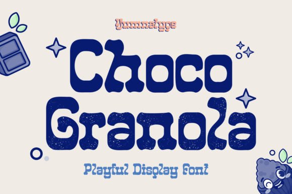 Choco Granola Font for Business Branding and Design