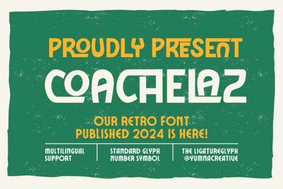 Coachelaz Font for Professional Branding and Creative Design
