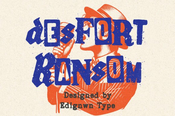 Desfort Ransom Font for Bold Digital Designs