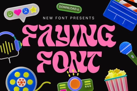 Faying: A Playful Font for Warm and Approachable Branding