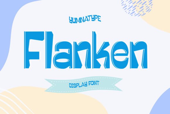 Flanken Display Font for Dynamic Web Design