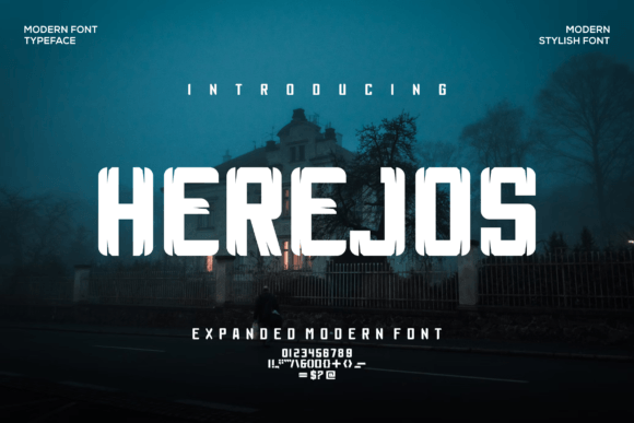 Herejos Font – Modern Typography for Handmade Creations