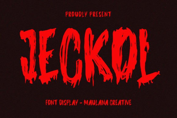 Jeckol: A Display Font That Elevates Handmade Creations