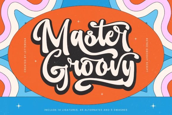Master Groovy: A Luxurious Script Font for Bold Branding
