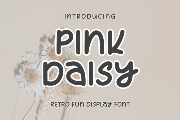 Pink Daisy Display Font for Web Design