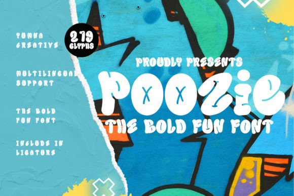 Poozie - Bold Fun Font for Eye-Catching Web Design
