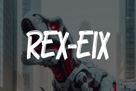 Rex-eix: A Modern Display Font for Digital Creativity