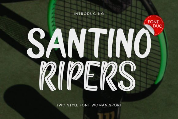 Santino Ripers Font for Bold Branding and Dynamic Design