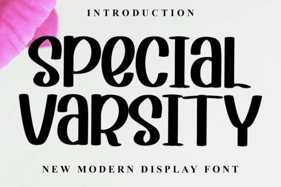 Special Varsity: A Display Font for Elegant Web Design