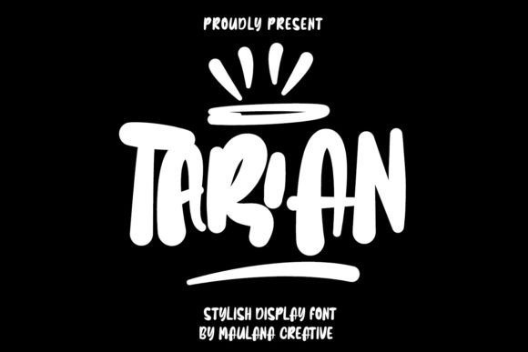 Tarian Display Font for Bold Branding and Eye-Catching Designs