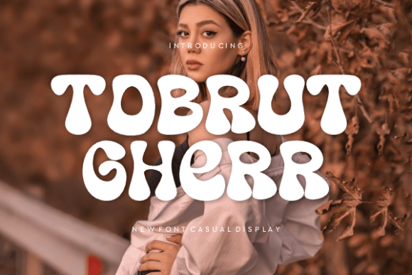 Tobrut Gherr Font for Bold Digital Branding