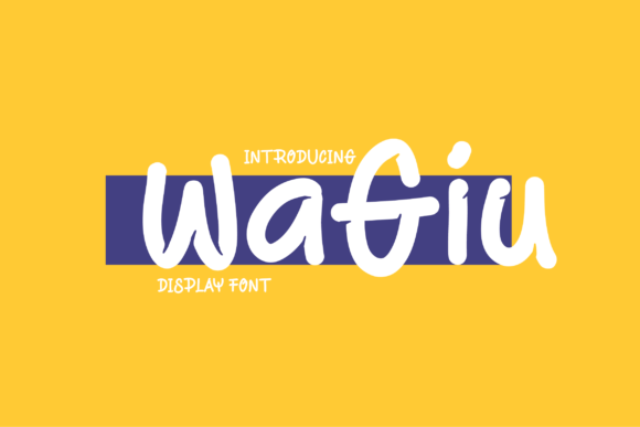 Wagiu Font for Playful and Whimsical Web Design