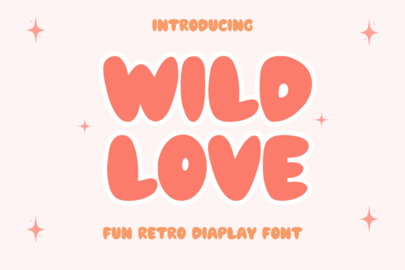 Wild Love: A Joyful Display Font for Web Design