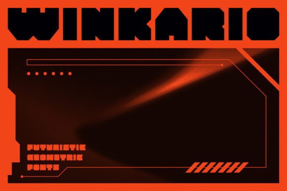 Winkario: A Bold Display Font for Modern Branding