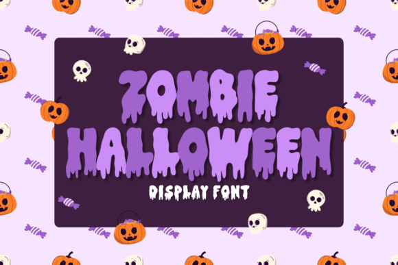 Zombie Halloween Font for Spooky Digital Campaigns